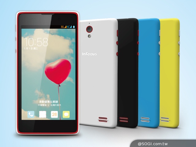 四核雙卡InFocus M210單機3288元 五月殺進大省