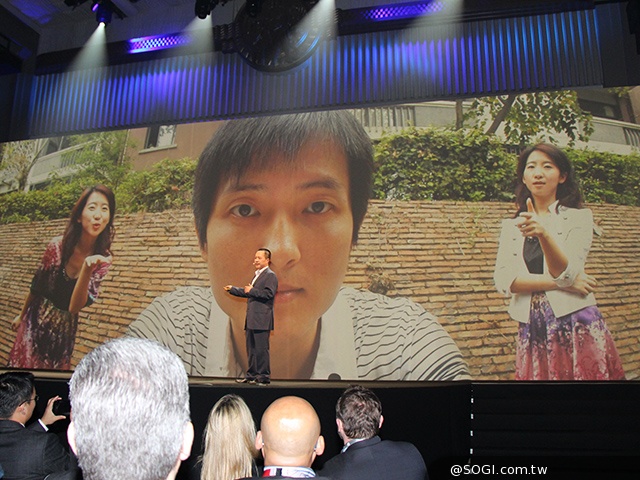 6.5mm纖薄4G手機HUAWEI Ascend P7發表