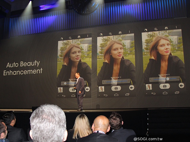 6.5mm纖薄4G手機HUAWEI Ascend P7發表