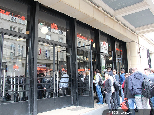 華為5吋纖薄LTE手機Ascend P7法國實機、效能體驗