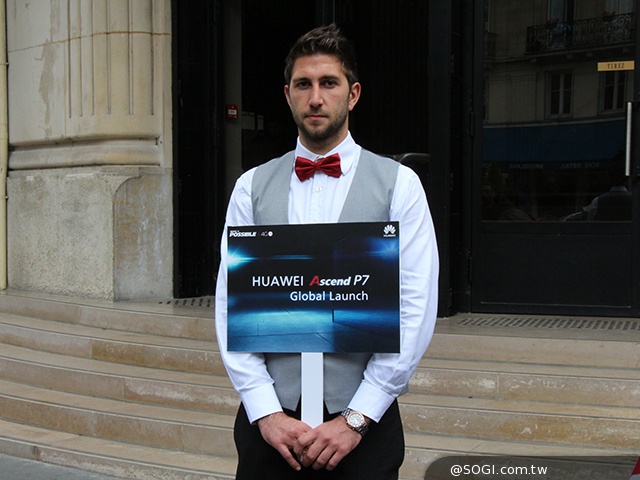 華為5吋纖薄LTE手機Ascend P7法國實機、效能體驗