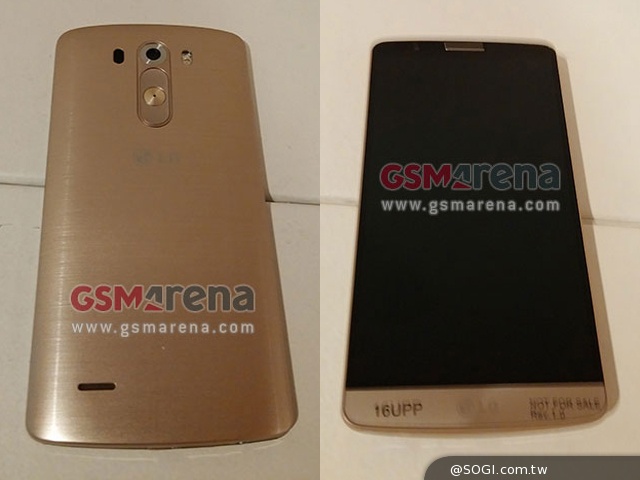 疑金色LG G3曝光 搭載雷射對焦輔助功能？