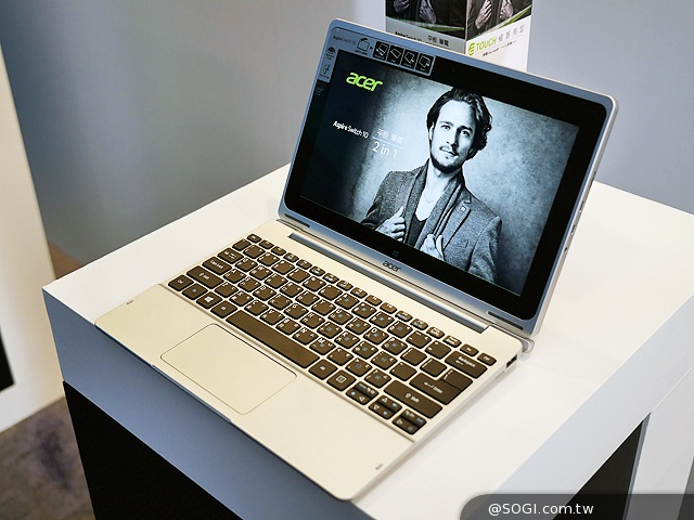 宏碁變形筆電Aspire Switch 10上市 單機12900 宏碁變形筆電Aspire Switch 10上市 單機12900