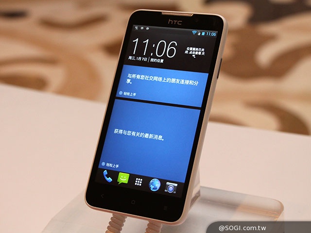 5吋HTC Desire 516/316 高通QRD大會展出