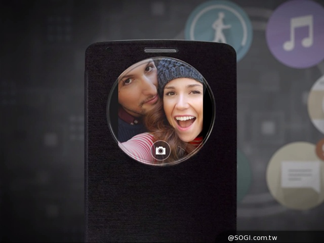 LG G3將有專屬Quick Circle保護套 功能再提升