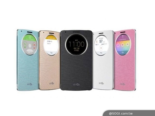 LG G3將有專屬Quick Circle保護套 功能再提升