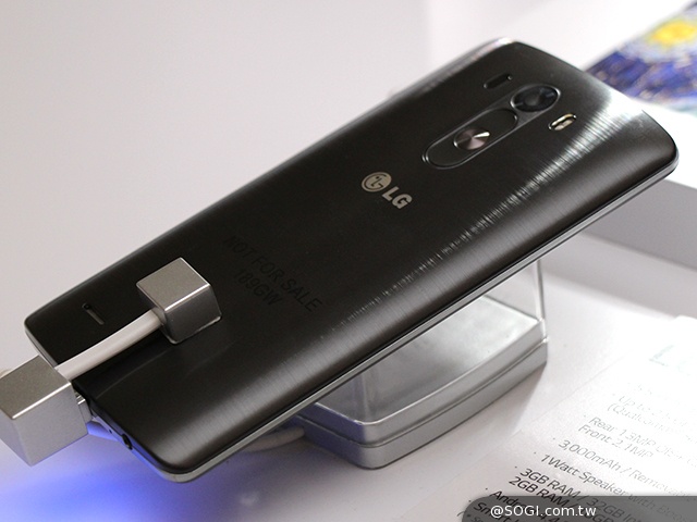 LG G3旗艦發表 2K螢幕+雷射感應器 台灣7月上市