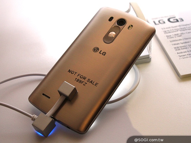 LG G3旗艦美型手機 5.5吋2K螢幕外觀、效能初體驗