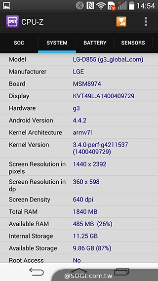 LG G3旗艦美型手機 5.5吋2K螢幕外觀、效能初體驗