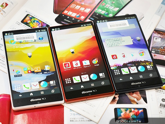三面超窄邊！5.4吋LTE旗艦日機Sharp SH-04F