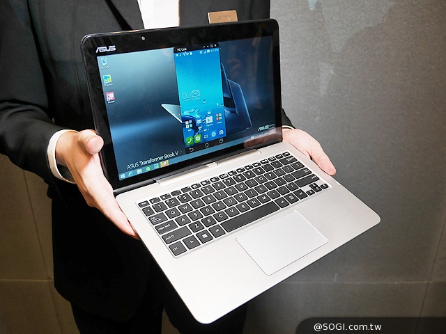 5段變形！華碩發表Transformer Book V等多款新品【Computex 2014】