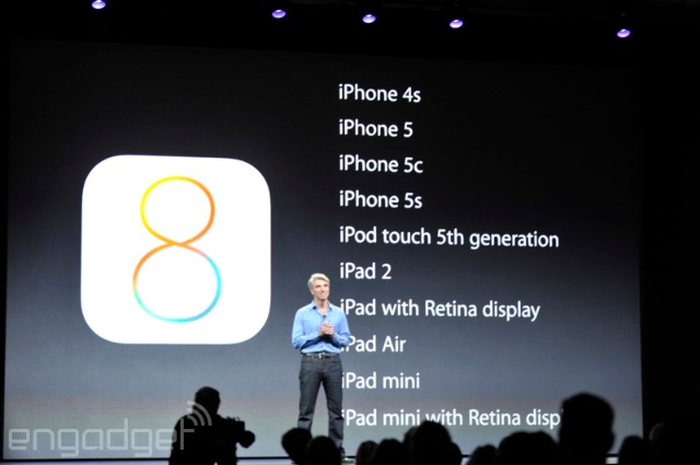 iOS 8發表、秋天推出！iPhone 4s、iPad 2以上可更新