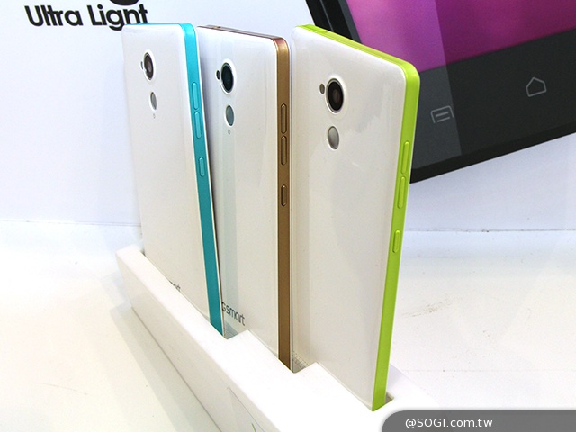 集嘉主打5吋GSmart GX2 第四季將推4G雙卡手機【Computex 2014】