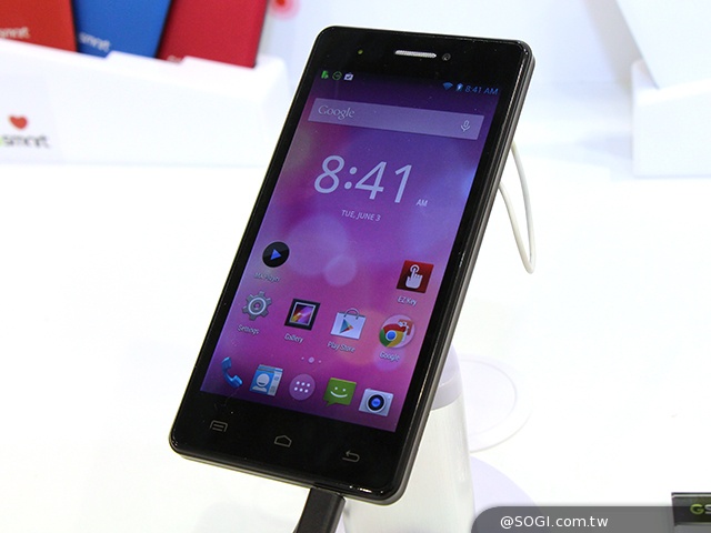 集嘉主打5吋GSmart GX2 第四季將推4G雙卡手機【Computex 2014】
