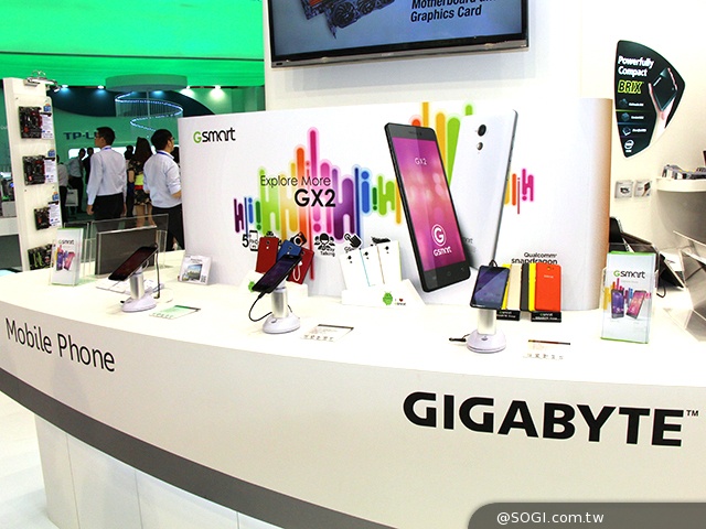 集嘉主打5吋GSmart GX2 第四季將推4G雙卡手機【Computex 2014】