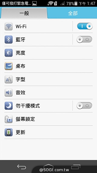 纖薄4G手機HUAWEI Ascend P7 廣角自拍超實用