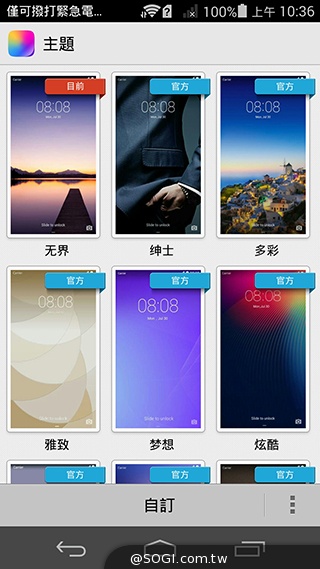 纖薄4G手機HUAWEI Ascend P7 廣角自拍超實用
