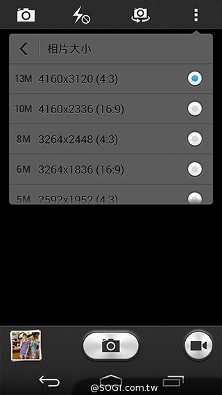 纖薄4G手機HUAWEI Ascend P7 廣角自拍超實用