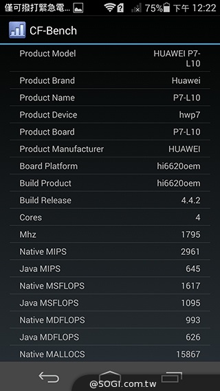 纖薄4G手機HUAWEI Ascend P7 廣角自拍超實用