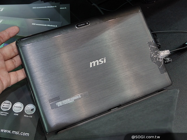 微星主打MSI S100平板 Primo 82/83連袂現身【Computex 2014】