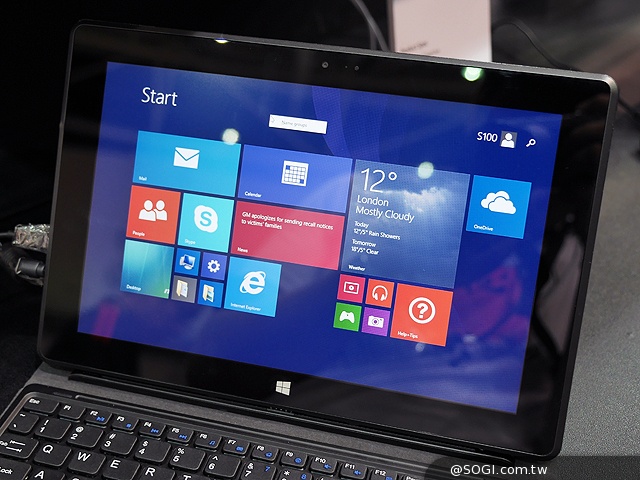 微星主打MSI S100平板 Primo 82/83連袂現身【Computex 2014】
