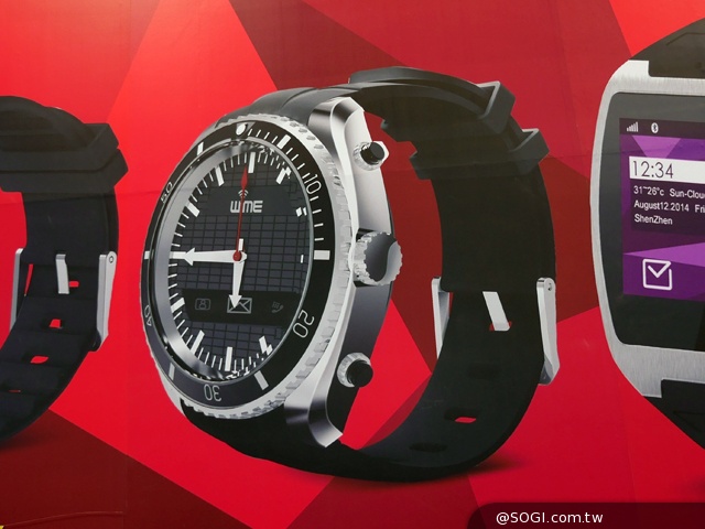 WiME Wi-Watch S1/S2平價智慧手機錶參展【Computex 2014】