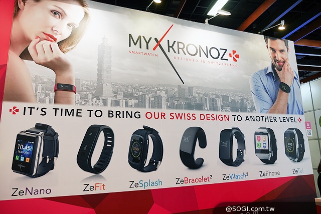 WiME Wi-Watch S1/S2平價智慧手機錶參展【Computex 2014】