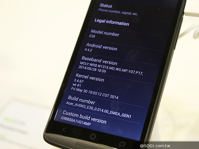 5吋安卓智慧機Acer Liquid E700、Liquid E600【Computex 2014】