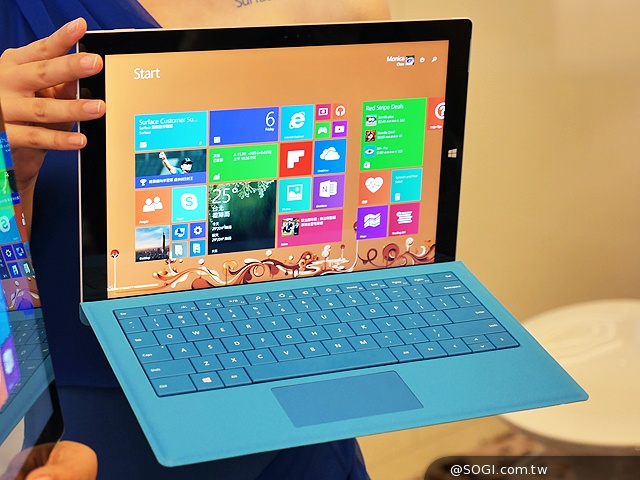 微軟Surface Pro 3台灣售價公布 放話打敗MacBook【Computex 2014】