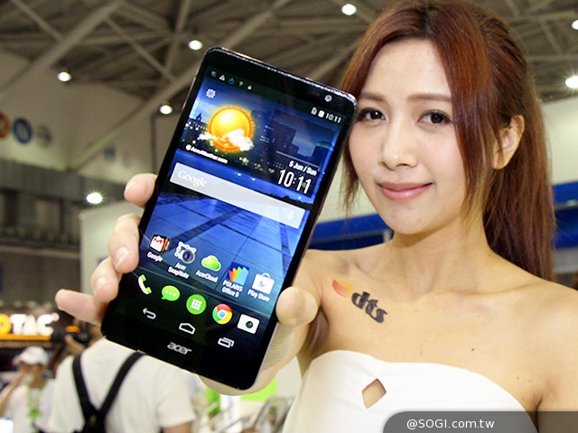 4G八核手機Acer Liquid X1動手玩【Computex 2014】