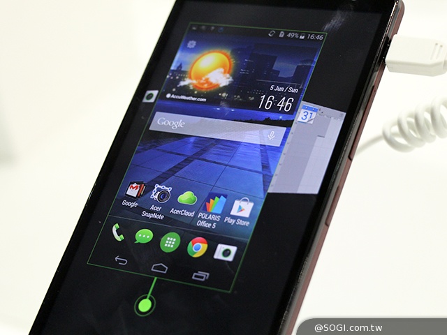 4G八核手機Acer Liquid X1動手玩【Computex 2014】