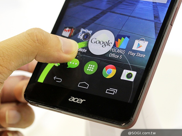 4G八核手機Acer Liquid X1動手玩【Computex 2014】