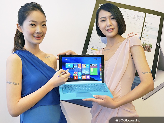 輕薄、強效集於一身 微軟Surface Pro 3動手玩