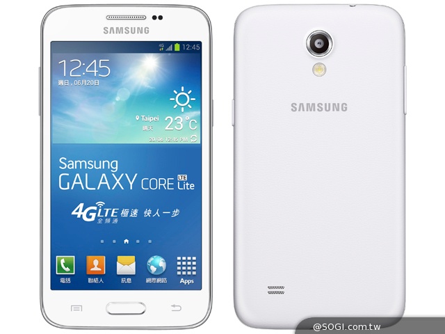 平價LTE全頻通機種 三星GALAXY Core Lite發表