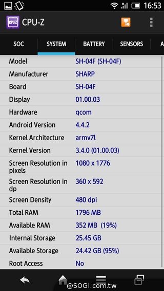 三面超窄邊！5.4吋LTE旗艦日機Sharp SH-04F