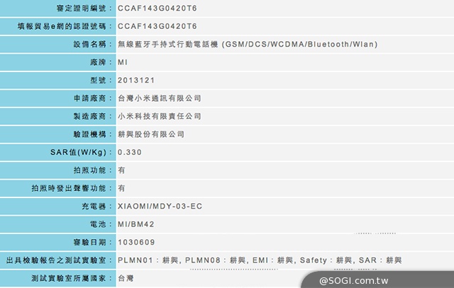 5.5吋紅米Note通過NCC認證 6月有望在台開賣