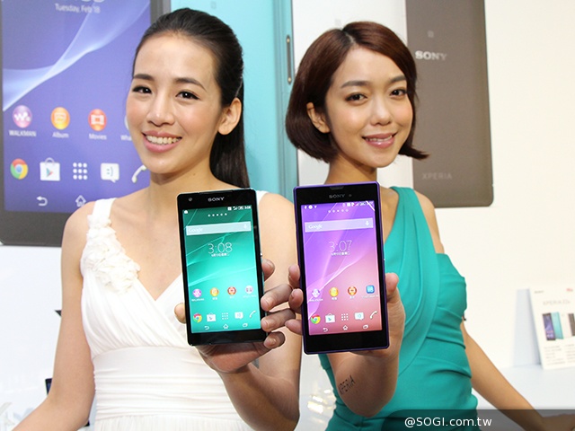 索尼4G手機Xperia Z2a、T3齊發 7月台灣上市