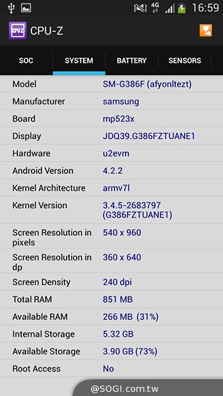 4G國民飆速機 SAMSUNG GALAXY Core LTE實測