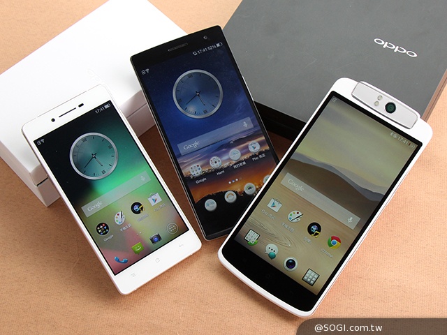 OPPO進軍台灣！4G手機N1 mini、R3最快第三季登台