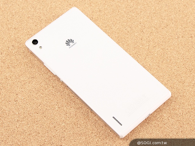纖薄4G手機HUAWEI Ascend P7 廣角自拍超實用