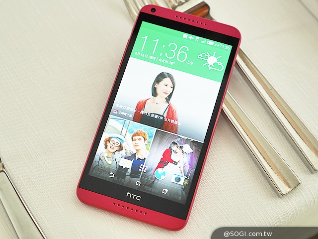 HTC One mini 2、蜜桃紅Desire 816連袂登台