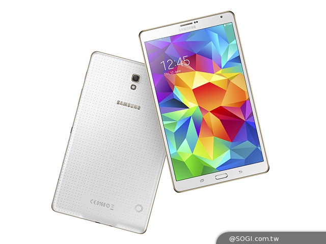 三星發表2K螢幕GALAXY Tab S新平板 6/17登台亮相