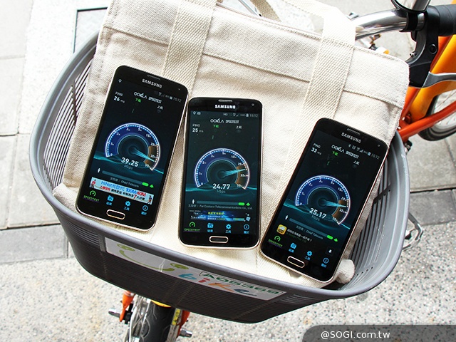 台哥大、遠傳、中華4G LTE網速實測PK！【持續更新】