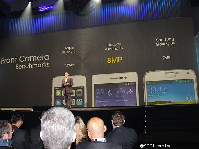 華為5吋纖薄LTE手機Ascend P7法國實機、效能體驗