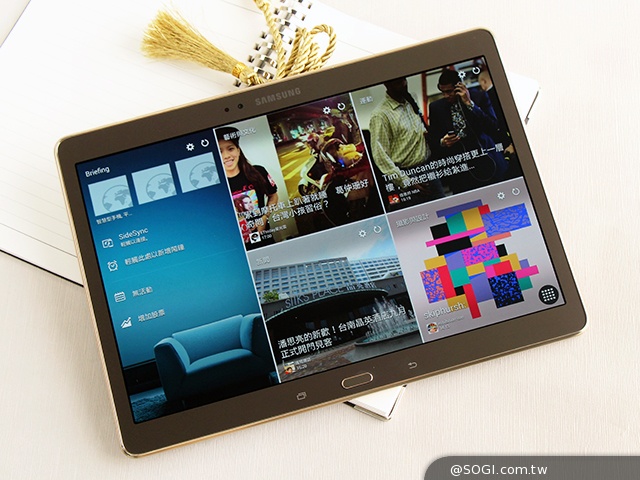 2K高畫質融合超薄機身 三星Tab S 10.5平板實測