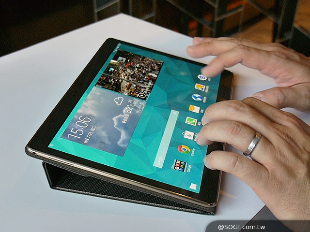 三星Tab S 10.5/8.4超薄平板登台 支援LTE全頻段