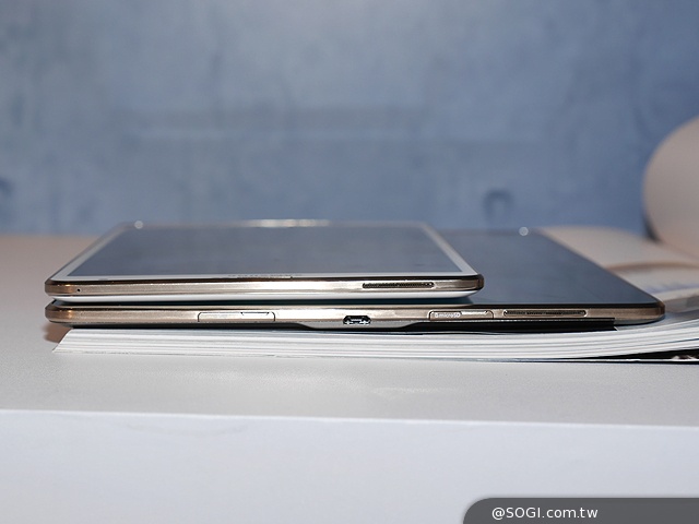 三星Tab S 10.5/8.4超薄平板登台 支援LTE全頻段