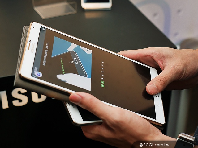 三星Tab S 10.5/8.4超薄平板登台 支援LTE全頻段