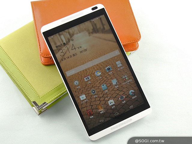 8吋4G通話平板HUAWEI MediaPad M1實測
