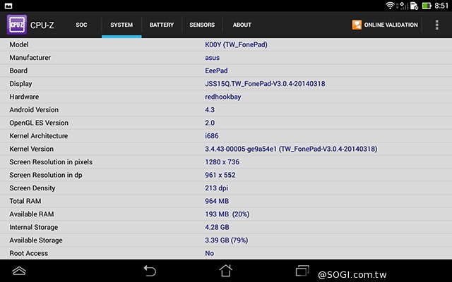 手機平板4G飆網 ASUS Fonepad 7 LTE ME372CL